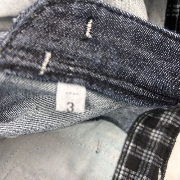 OLAY Womens Denim Jeans Size 3 Dark Blue Decorative Stretch Slim Low Wist - Picture 9 of 9